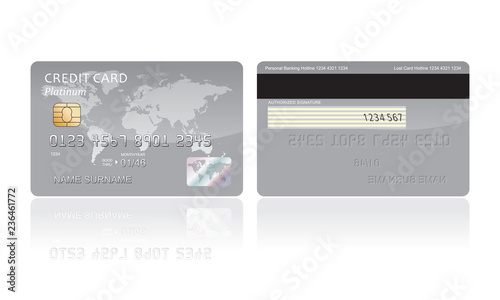 Vector credit card
