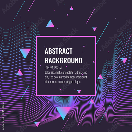 Abstract background for text. Vector illustration
