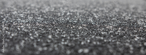 frozen ice on a black background