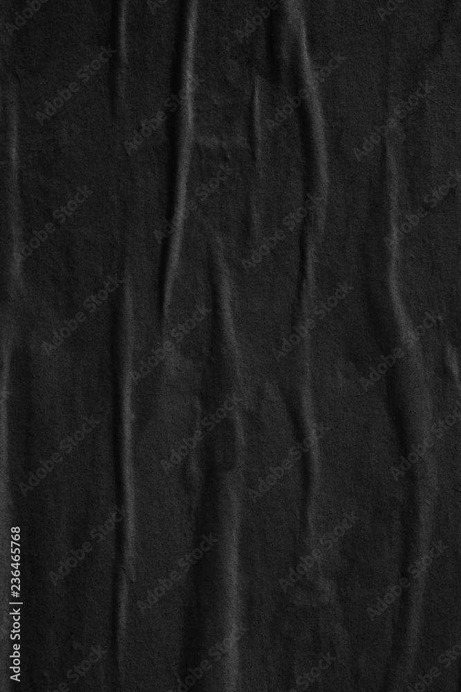 Obraz premium Dark black grey paper background creased crumpled surface old torn ripped posters scary grunge textures placard backdrop
