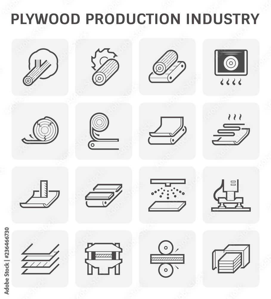 plywood production icon plywood production icon