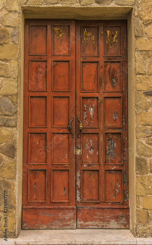 Vetulonia   Italy - door of the house