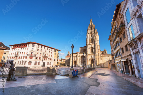 Oviedo cathedral  Asturias  Spain.