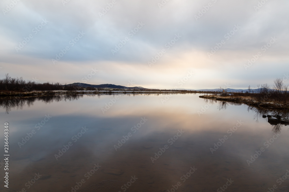 Reflejo en el lago