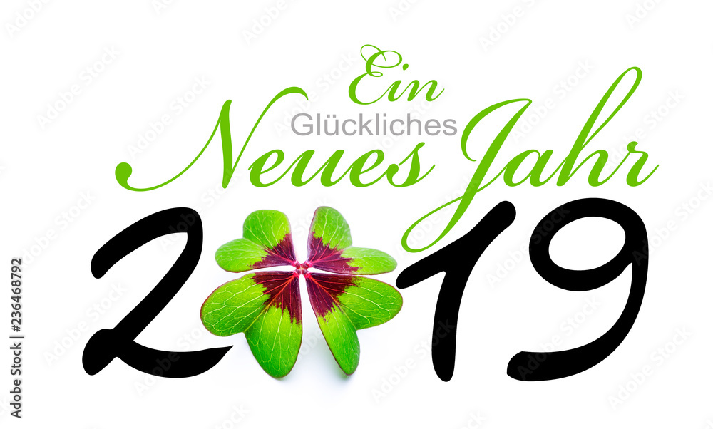 Papier Peint Ein Glückliches Neues Jahr 2019 Nr 236468792 Magasin En Ligne Uwallsfr
