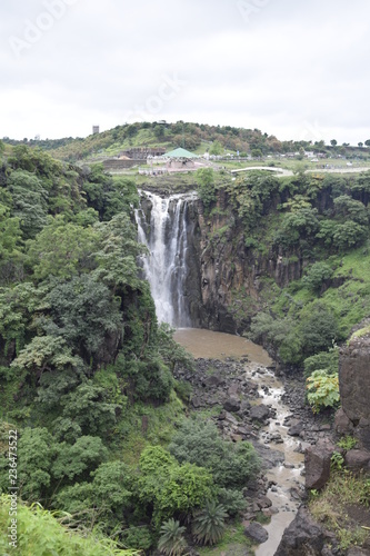 Indore  Madhya Pradesh  India - Aug 17  2018  Patalpani waterfall.