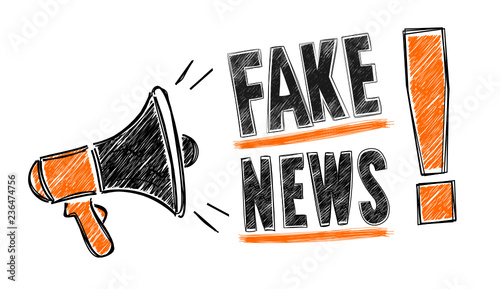 mégaphone fake news