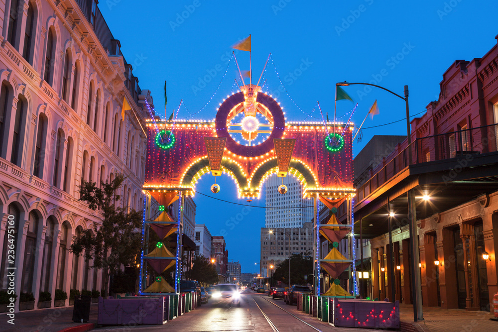 Boone Powell Arch in historic district