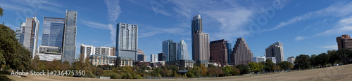 Austin, Texas skyline panorama.