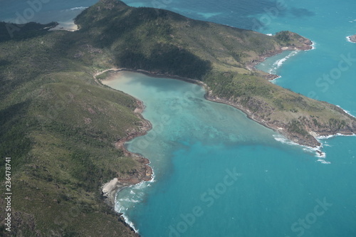 Inselparadies in Australien von Oben