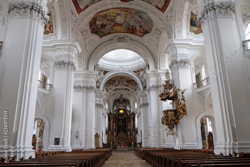 Basilica of St. Martin and Oswald in Weingarten, Germany