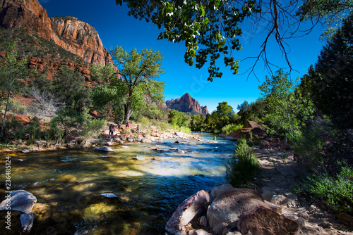 virgin river, zion nat park