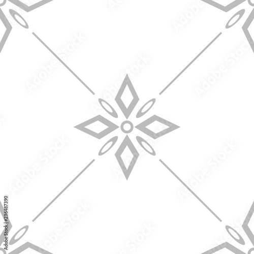 abstract floral seamless pattern with flowers, netting and leaves