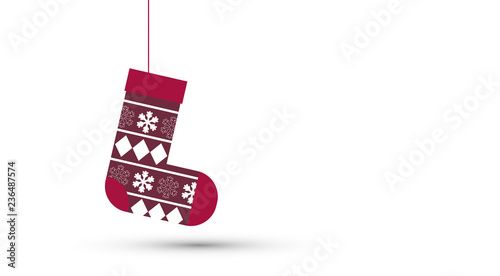 natale, calzini, calore, vettoriale, icone, 