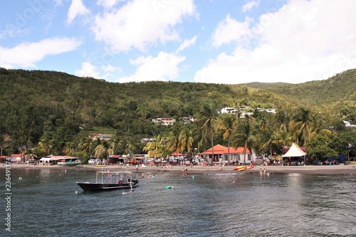 Guadeloupe, plage de Malendure