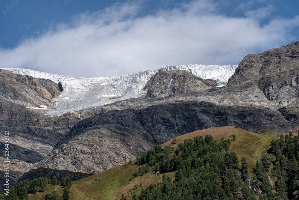 mountains in the mountains, glaciar en montañas de Austria, turismo