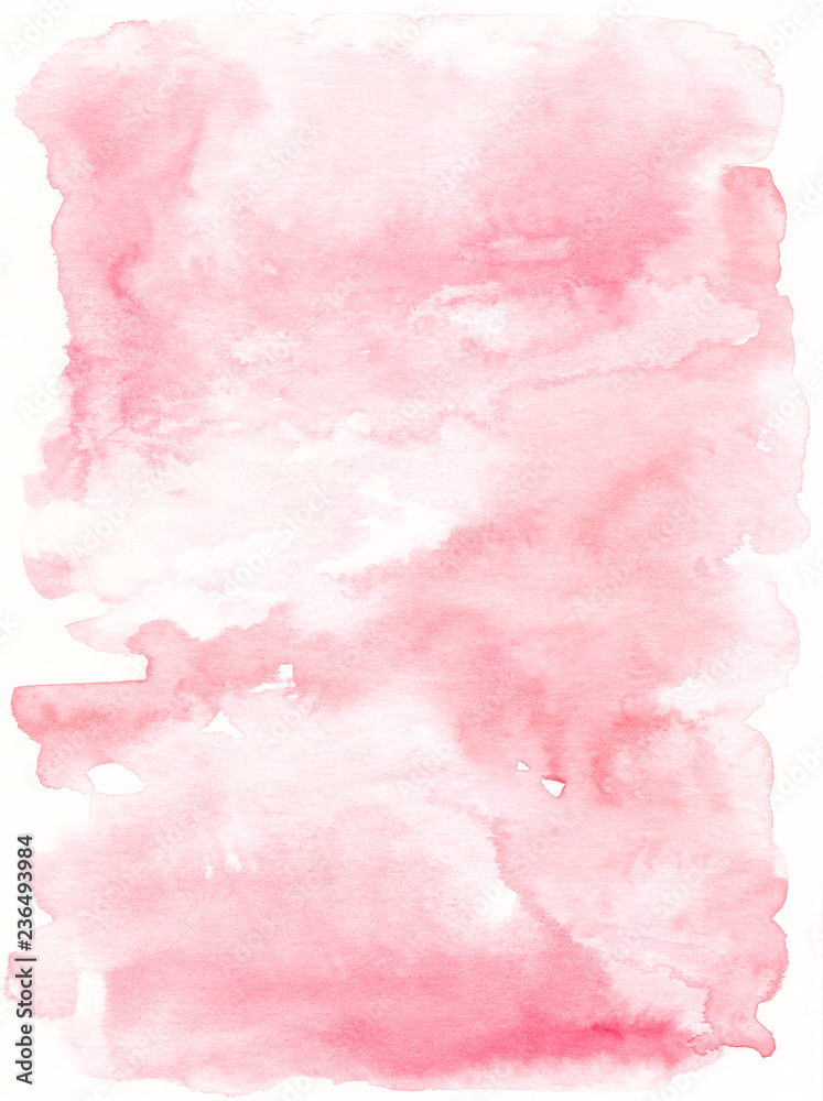 Blush pink watercolor stain Paint texture Blush pink watercolor stain Paint texture
