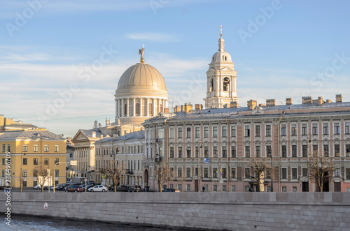 view of st catarina cathedral in saint petersburg russia