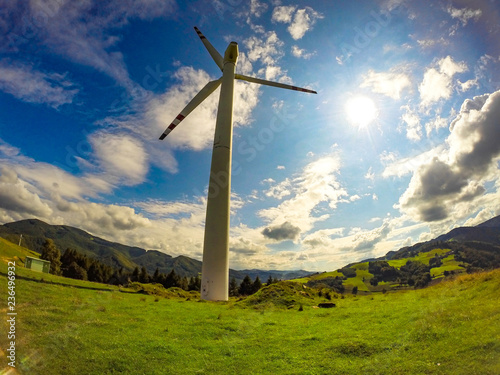 Wind Turbine. Rytro, Poland.