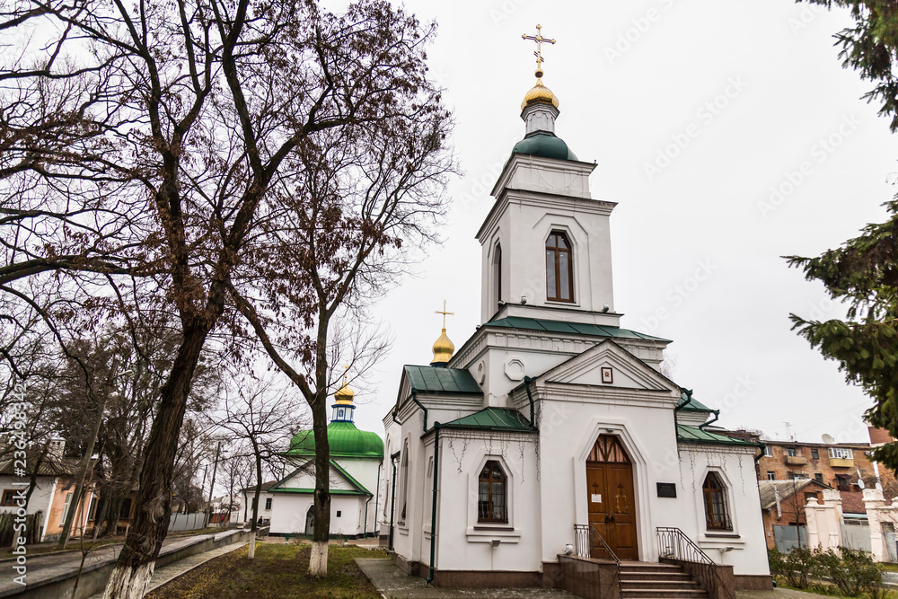 Spasskaya Orthodox Church. Poltava city , Ukraine