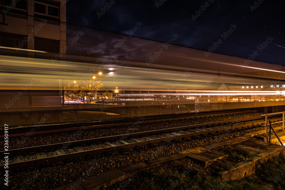 Obraz premium Langzeitbelichtung ICN