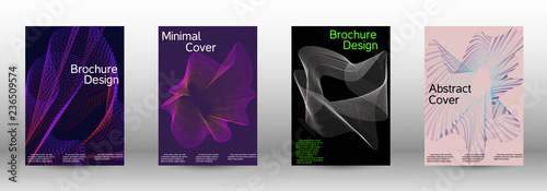 Minimal vector cover design with  linear waves.