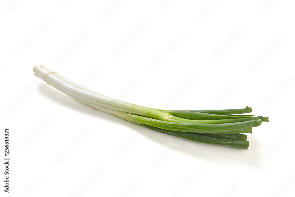 Fresh green leek