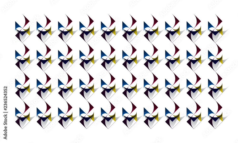 Geometry fashion colorful pattern Geometry fashion colorful pattern