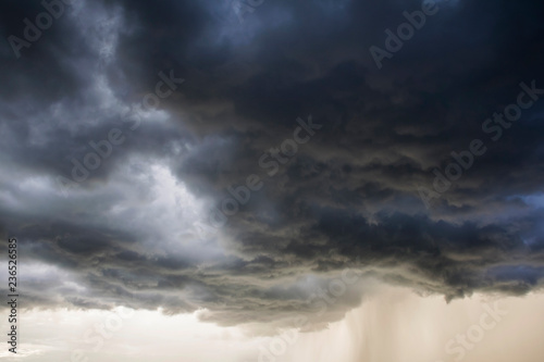 Light in the Dark and Dramatic Storm Clouds background