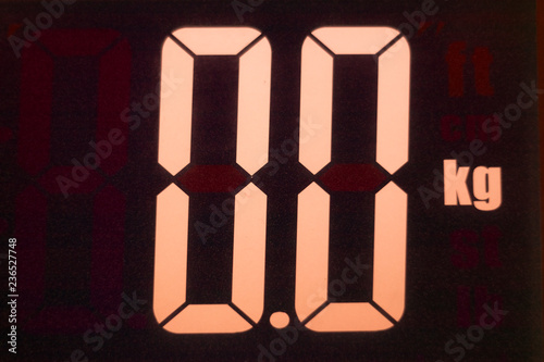 Digital scales 0.00 kg