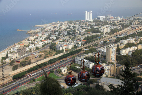 Wallpaper Mural View on Haifa from mount Carmel Torontodigital.ca