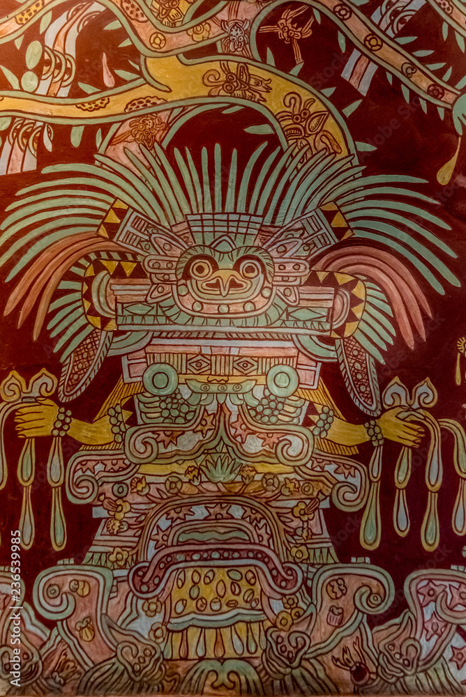 representaciones de dioses aztecas mexicanos
