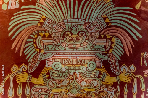 representaciones de dioses aztecas mexicanos
