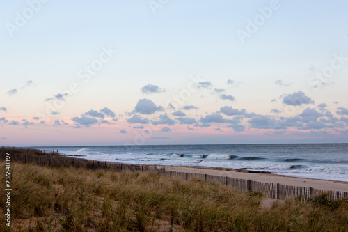 sunrise beach seascape
