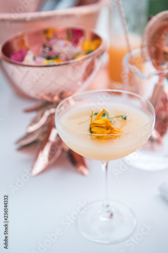 Cocktails + Rose Gold