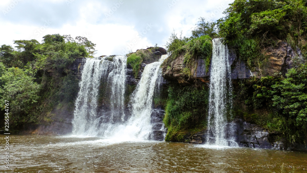 Smoky Waterfall (Cachoeira da Fumaça) - Carrancas, Minas Gerais, Brazil