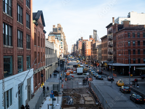 The Street at New York City ニューヨークの道路