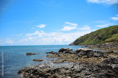 beach and sea