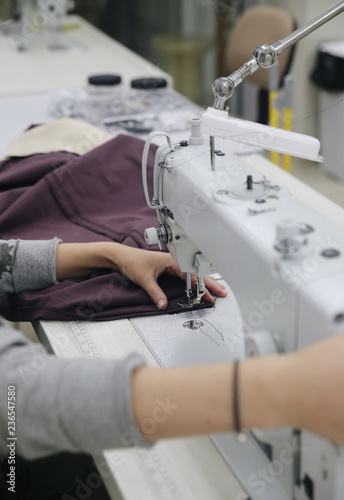 Sewing process photo