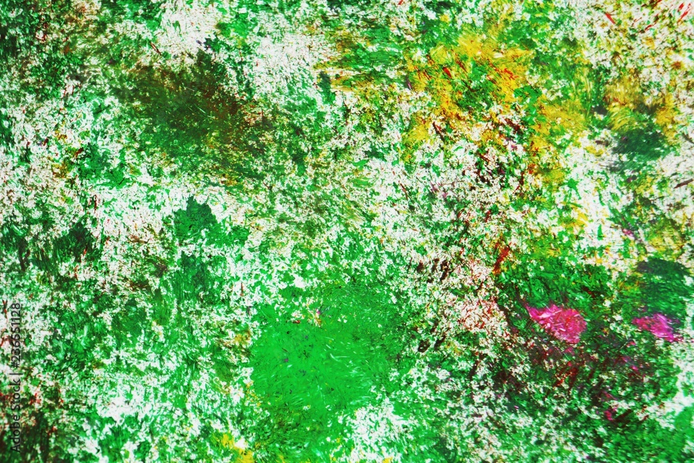 Green white pink paint watercolor acrylic backgrond Green white pink paint watercolor acrylic backgrond