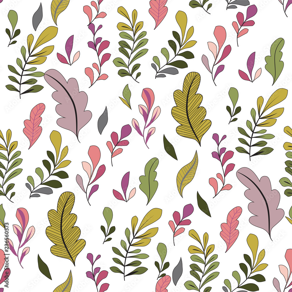 Texture with flowers and plants. Floral ornament. Original flowers pattern. Texture with flowers and plants. Floral ornament. Original flowers pattern.