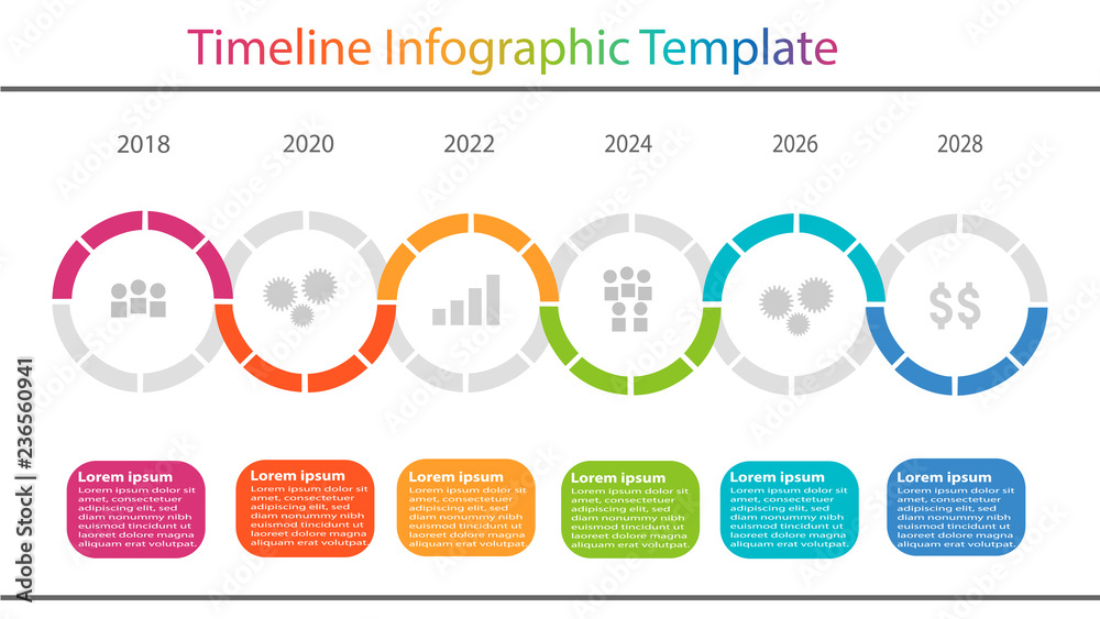 Timeline Infographic Free Download