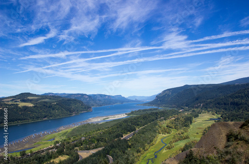 Columbia river gorge Oregon