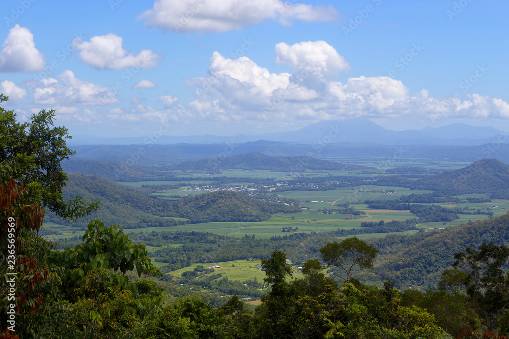 Stunning scenic view in Tropical North Queensland, Australia