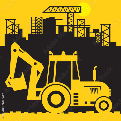 Digger, Construction power machinery