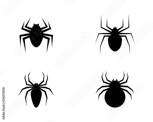 Spider logo template © indra23_anu