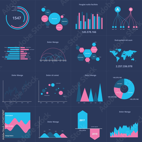 Infographics Set Vector Illustration