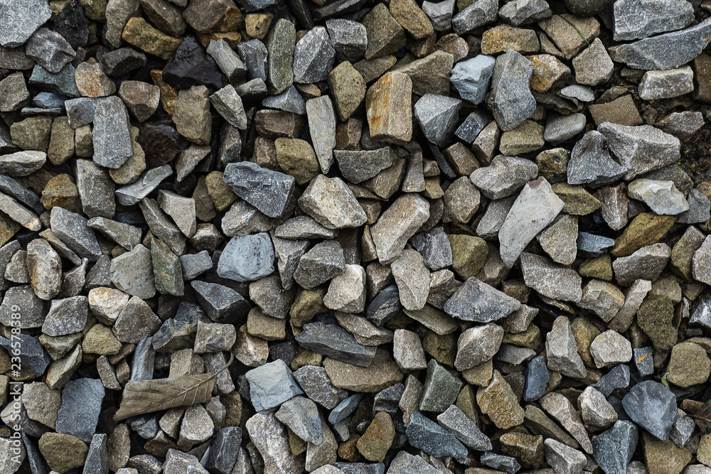 Granite pebbles background Granite pebbles background