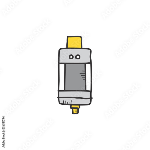 electric cigarette vapor atomizer tank