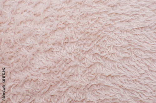 White plush or wool texture